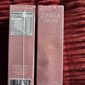 Zeria Drops Skin Tanning Drops - Pink Box